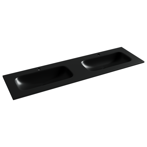 Раковина из сантехнического фарфора Ceramica Nova GRACE CN7023MB 160х50 накладная цвет черный